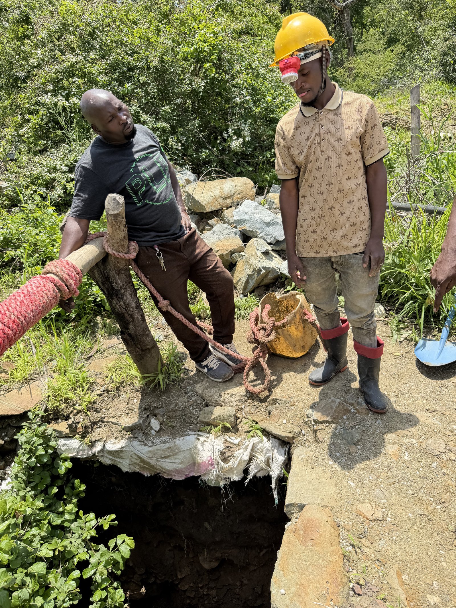 First Artisanal Mine Area Inspection