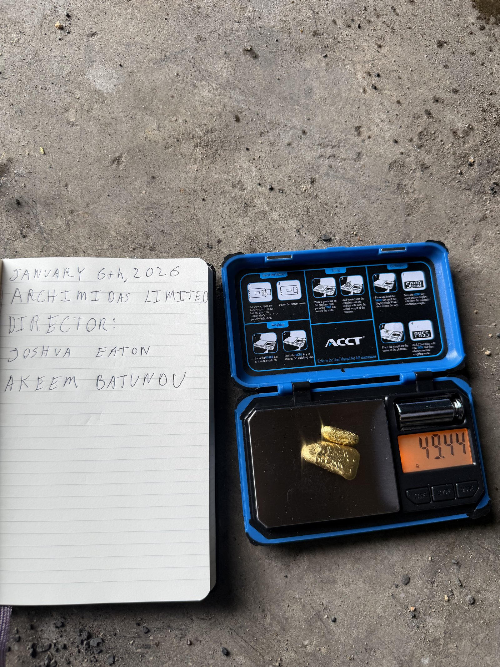 49.44g gold