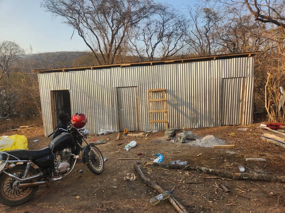 Site infrastructure under construction